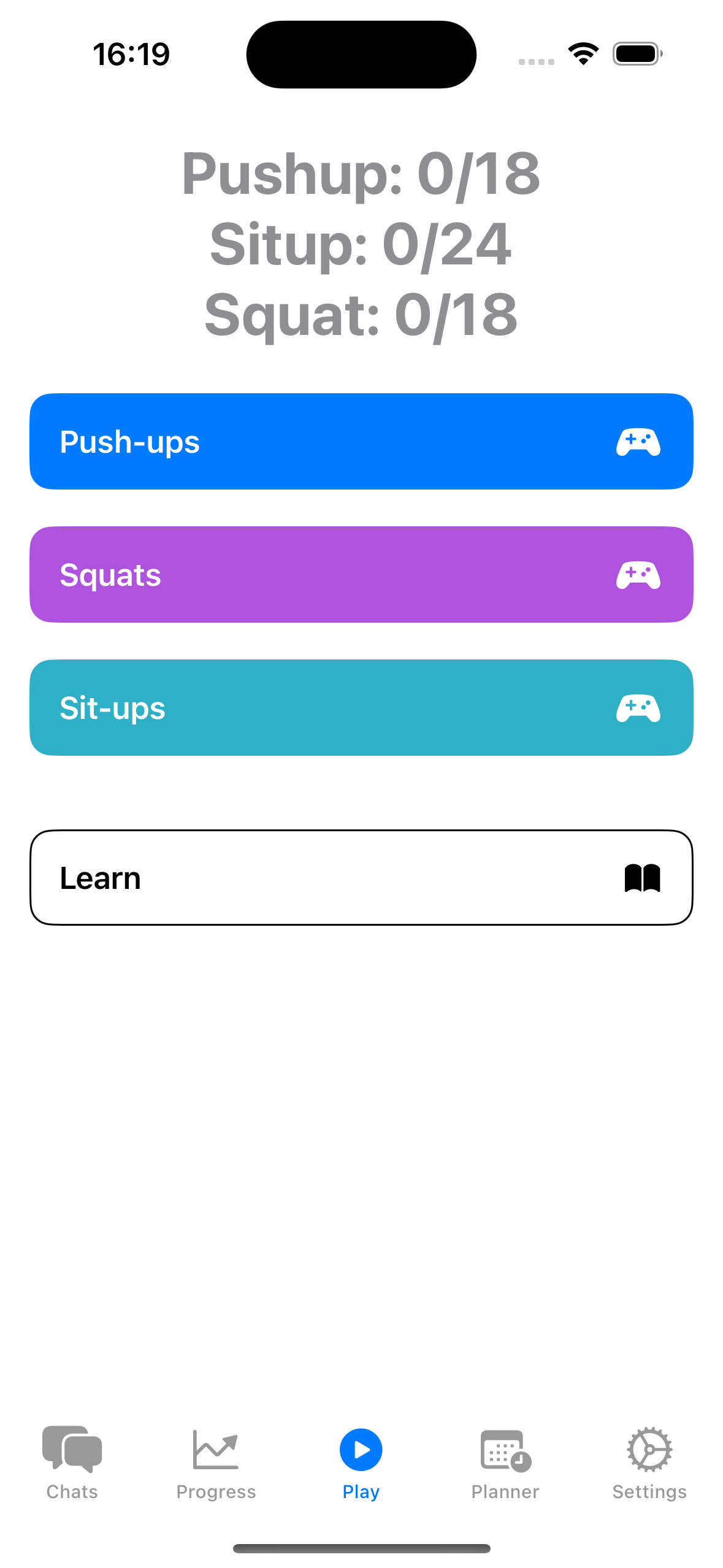 Play Tab View